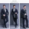 Vormor promoção simples marca famosa homens de negócios maleta saco de couro de luxo bolsa para portátil homem bolsa de ombro bolsa maleta j190721296s