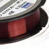 100m nylonowa linia połowowa silna 0,10 mm - 0,50 mm monofilament japoński materiał fluorokarbonowy Linie lat