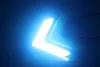 Auto COB LED Pfeil Licht Auto Rückspiegel Anzeige DRL Blinker Warnning Sicherheit Tag Beleuchtung Autos Zubehör