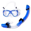 NUOVO Specchio subacqueo professionale Maschera subacquea Tubo Silicone Impermeabile Antiappannamento Snorkeling subacqueo Maschere subacquee e boccagli Set