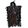 Horror Ceifador de suspensão Fantasma Bruxa voz Rot Luz Olhos Halloween Detalhes Haunted House Bar Party Decoration Prop JK1909XB