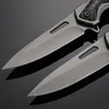 High Hardness Folding Blade Knife Metal Wood Handle High Sharp Camping Pocket Knife Outdoor EDC Tactical Survival Knives