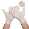 Guantes desechables 100 unids/lote guantes protectores de nitrilo fábrica salón hogar caucho jardín guantes universales para mano izquierda y derecha