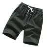 Aptidão que funciona Shorts 2020 Summer Fashion Pure Color Casual treino Shorts com cordão esporte para homens