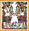 Thailand Dance Home Decor Schilderijen, Handgemaakte Kruissteek Borduurwerk Sets Geteld Afdrukken op Canvas DMC 14CT / 11CT