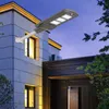 20W 40W 60W Allt i en LED Solar Street Lights Outdoor Lighting Motion Sensor Vattentät Ljus för väg Vägg Smart Solar LED-lampa