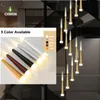 Newest Chandelier Light Modern 85-265V 5 Colors Available Meteor Shower Ceiling decorative Light Restaurant Chandelier Lamp