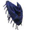 Mężczyźni Unisex 100% Bawełna Wojskowy Shemagh Square Neck Desert Tactical Style Head Wrap Keffiyeh Fringes Checkered Szaliki Szaliki