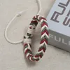 Simple Handmade Women Men Ethnic Style Charm Bracelets Braided Rope Colorful Lovers Bangle Party Club Jewelry