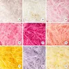 100 g/paquet multi couleur mode artisanat déchiqueté papier froissé panier déchiqueté déchiqueté papier de soie herbe remplissage cadeau de fête de mariage 27 couleurs