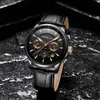 Reloj hombre 2018 Crrju Fashion Watch Мужчины кожаные поясные роскошные военные перевороты Кварце