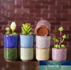 Pot de plantes de jardin succulentes, Mini bureau à pouce, pots de fleurs en céramique de haute qualité