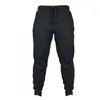 2018 Outono dos homens Corredores Calças Roupas de Fitness Treino Calças Slim Fit Calças de Treino Masculino Sweatpants D18122901