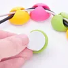 100pcspack Aantrekkelijke Kabel Clip Bureau Netjes Draad Drop Lead USB Lader Snoer Houder Organizer Houder Lijn Accessoires DBC BH33197305801