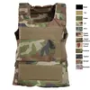 Gilet tactique de Sports de plein air, porte-équipement Airsoft, porte-plaque EVA, Camouflage, assaut de Combat, NO06-009B