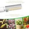 Grow Light Clip 45W Lampada per coltivazione a doppia testa con 96 LED Spettro blu rosso Lampada da tavolo a collo d'oca a 360 ° per piante da interno Idroponica