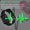 116 Plus Smart Horloge Armbanden Fitness Tracker Hartslag Stap Teller Activiteit Monitor Band Polsband PK 115 Plus voor iPhone Android