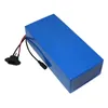 Free customs fee 36V 17.4AH lithium battery 36V 17AH bicycle battery with PVC Case use NCR18650PF 2900mah cell 30A BMS