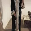 Vêtements ethniques Femmes Emboridoirie musulmane Abaya Open Kimono Long Cardigans Robe Islam Dubai Turquie Fashion Mesdames Chic Modest Outwear1