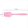 Silicone Spatula Large Silicone Jam Size Cream Scraper Candy Color Cake Butter Spatula Silicone Kitchen Baking Tool Inspuments ZYQ429