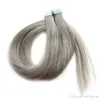 150g 60 stuks 2 5g stuk 16 18 20 22 inch pu tape in human hair extensions kleur paars 613 rood voor optie