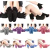 Yoga Socks And Gloves Set Women Non-slip Yoga Toe Socks&Gloves Set Full Finger Socks Sport Dancing Pilates Socks