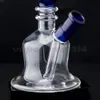 6.2" Narghilè Colore Altezza Pipa ad acqua in vetro + Free Bowl Dab Oil Rig Heady Bong Bubbler Joint Nail 690