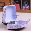 100pcs Mini Handbag Tin Box Home Cable Organizer Storage Box Zakka Wedding Gift Candy Jewelry Container Tea Boxs S3895511