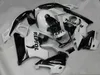 Motorcykel Fairing Kit för Honda CBR600F3 97 98 CBR 600F3 CBR600 CBRF3 CBR 600 F3 1997 1998 Vita svarta Fairings Set + Presenter! Hq65