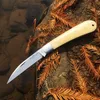 BROTHER 1508bn 60HRC pocket knife VG10 Cow Bone folding knives Tactical Slip Joint folder EDC Tool Collection High Quality