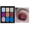 mini controverse Oogschaduw geperst pigment Pallete Matte oogschaduw Palet Shimmer diamant Oogschaduw 9 kleurenpalet set6110426