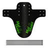 2019 Nya mountainbike -tillbehör MUDGUARD 3D Kolfiber Twill Cycling MTB Fender Bakre lera Guard Wings för vägcykelvaror1611249