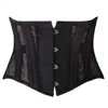 Wholesale Women's 26 Steel Boned Andas Mesh Short Torso Underbust Corset Waist Trainer Body Shaper J190701