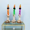 Halloween LED Candles Halloween Ghost Hand Skull Candle Holder Kids LED Ghost Light Halloween Bar Home Party Decoration