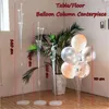 Balão coluna stand kit decor casamento tube tube tubos bebê decoração de aniversário decoração princesa festa decorações de aniversário rosa ouro