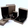 Jewelry Package Box Multi Size Available Ring Stud Earrings Jewelry Organizer Storage Gift Wrap Box yq02008