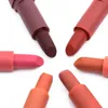 HengFang brand 6pcs/set Nude Matte Lipstick Waterproof Long Lasting Batom Lip Sticks Kit Makeup Set Pigment Velvet