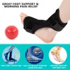 Foot Massager Adjustable Orthosis Plantar Fasciitis Dorsal Splint Brace Stabilizer Pain Relief Bone Care Support with Massage Ball free ship
