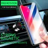 Joyroom moguu mg-zs001 Магнитный автомобильный вентиляционный телефон держатель монтаж 360 градусов вращающийся - серебристый