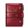 Genuine Leather ladies purse Rfid Woman Wallet Short Fund Hasp Zipper Cowhide Shopping Small Change Bag wallets european purses fo6253811