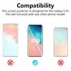 Tempered Glass Screen Protector 3D Curved Film Case Friendly For Samsung Galaxy Note 10 S10 S10E S9 S8 Plus S7 Edge