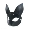 Prodotti del sesso Cappuccio in pelle PU Maschera di coniglio Copricapo Bondage Schiavo in giochi per adulti Coppie Fetish Flirtare Giocattoli per donne Uomini Gay5152027