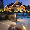 Proiettori da giardino a terra per esterni da 5 W LED Proiettori sotterranei da cortile interrati Spot Paesaggio Luce IP67 Impermeabile AC 85-265 V