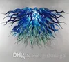 100% Handmade Blown Murano Glass Chandelier Modern Lamp Art Deco Custom Made Style Italy Designed LED Chandeliers for Foyer Decor