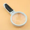 Best Promotion 2 LED 5X 10X Handheld Magnifier Magnifying Glass Reading Jewelry Eye Loupe Watch Repair Tools