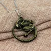 Film Sieraden Punk Warrior Alien Goth Horror Giger Aliens Predator AVP Ketting Fans Kerst Cosplay Gift Alien Kettingen