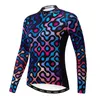 2020 Cycling Jersey long Sleeve women Bike Jersey road MTB bicycle Shirts Mountain maillot Racing blouse female fall purple pink