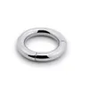 AA Designer Seksspeeltjes Unisex 5 maten voor kiezen Zware mannelijke magnetische bal Scrotum brancard metalen penis cockring Vertraging ejaculatie BDSM seksspeeltje mannen Cockringen