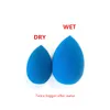 New Sapphire Blue Makeup Sponge Blender - Very Soft & Safe Material Makeup Applicator for Liquid Cream Foundation