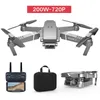 E68 4k HD-Kamera WiFi FPV-Drohne, Partybedarf, Höhenhalte, Track-Flug, einstellbare Geschwindigkeit, machen Foto von Gesture Quadcopter Spielzeug, Kind Weihnachtsjungen-Geschenk, 3-1